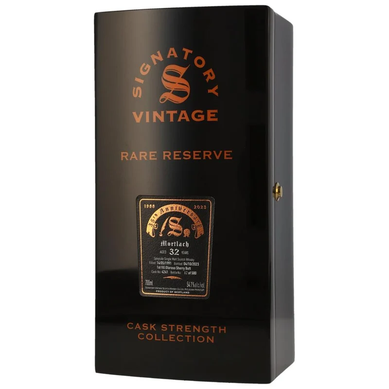 Mortlach 32 Jahre SV 35th Anniversary Cask #4241 54,1% 0,7l