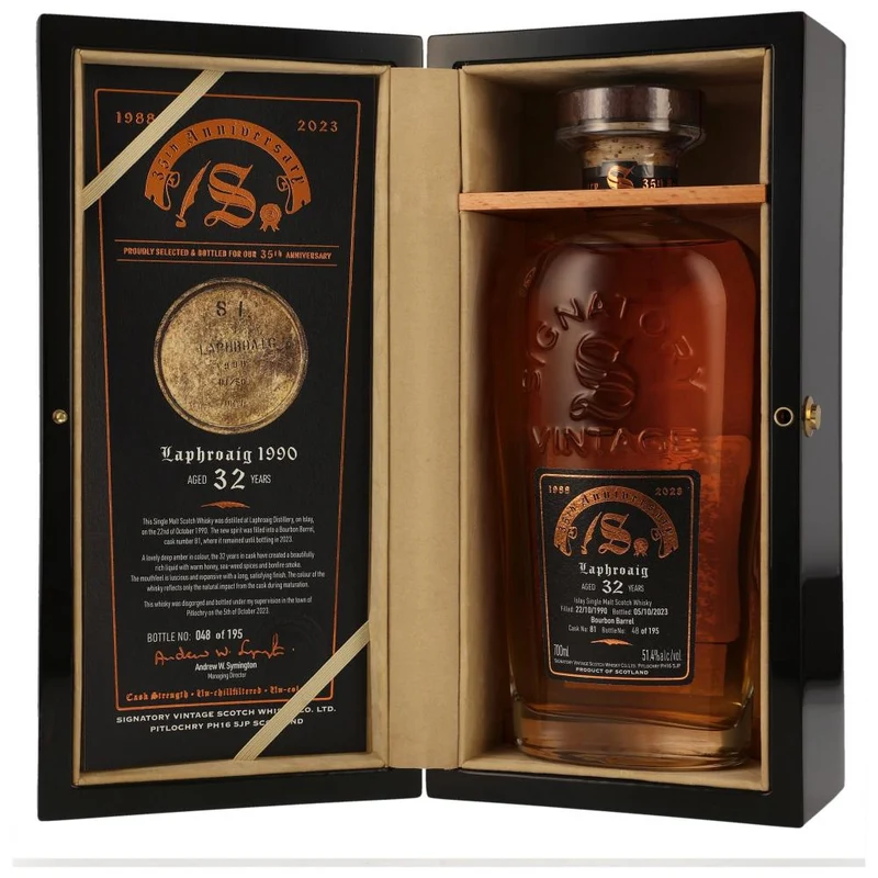Laphroaig 32 Jahre SV 35th Anniversary Cask #81 51,4% 0,7l