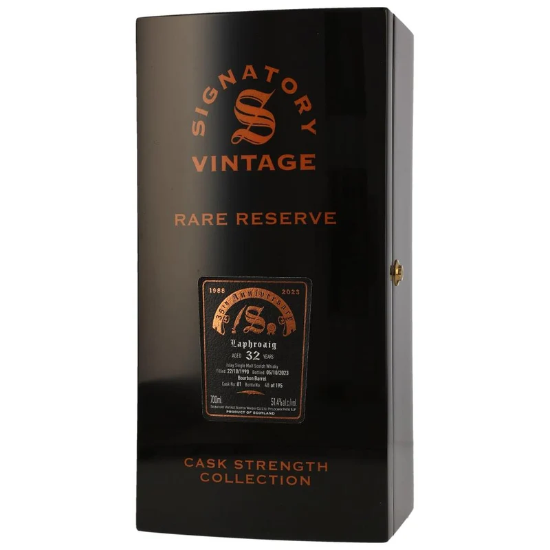 Laphroaig 32 Jahre SV 35th Anniversary Cask #81 51,4% 0,7l