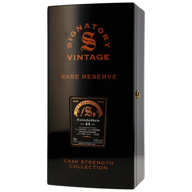 Bunnahabhain 44 Jahre SV 35th Anniversary Cask 7638 41,5% 0,7l
