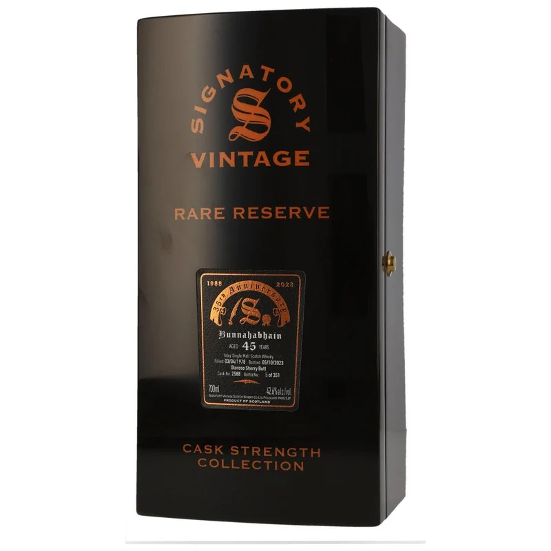 Bunnahabhain 45 Jahre SV 35th Anniversary Cask 2588 42,6% 0,7l