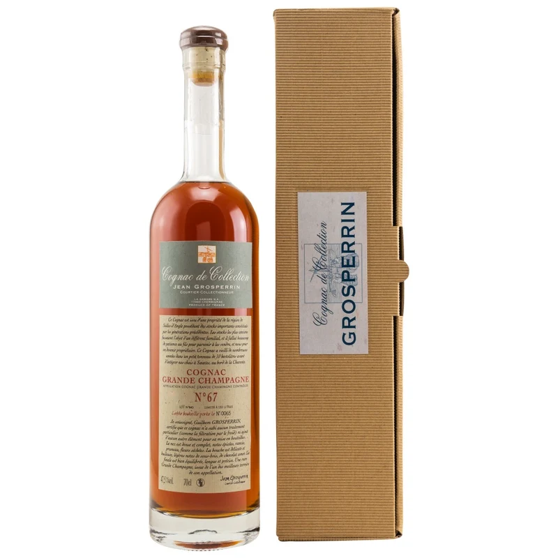 Grosperrin Cognac No.67 Grande Champagne 47,5% 0,7l
