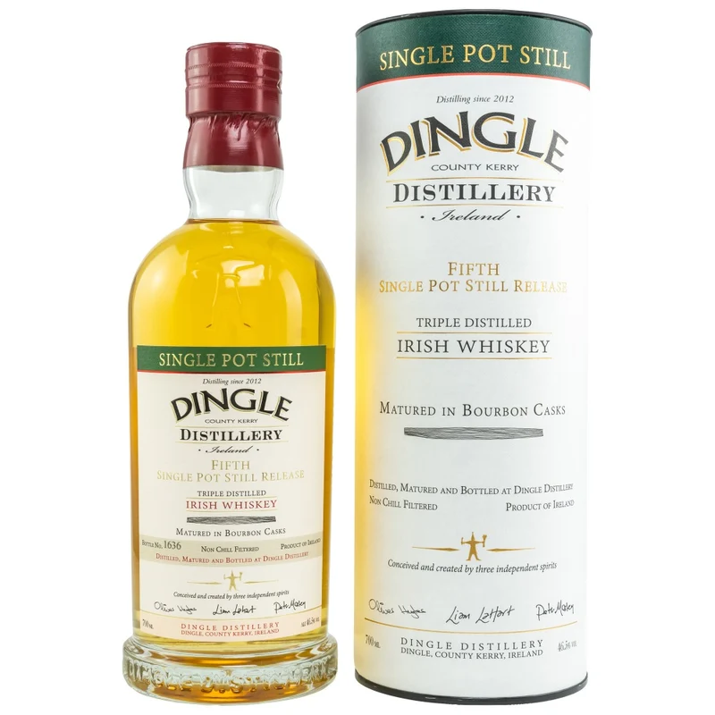 Dingle Fifth Single Pot Still Whiskey Bourbon Casks 46,5% 0,7l