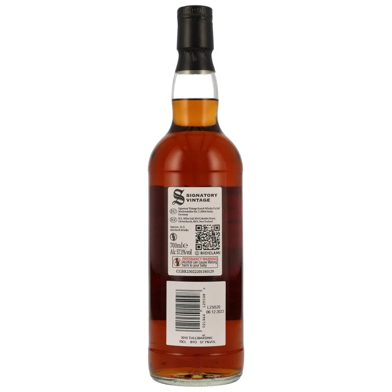Tullibardine 8 Jahre 2015/2023 SV 100 Proof Edition #2 57,1% 0,7l