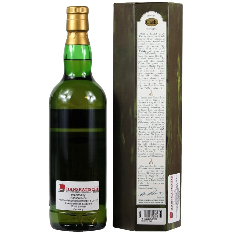 Inchgower 15 Jahre Old Malt Cask 25th Anniversary 50% 0,7l