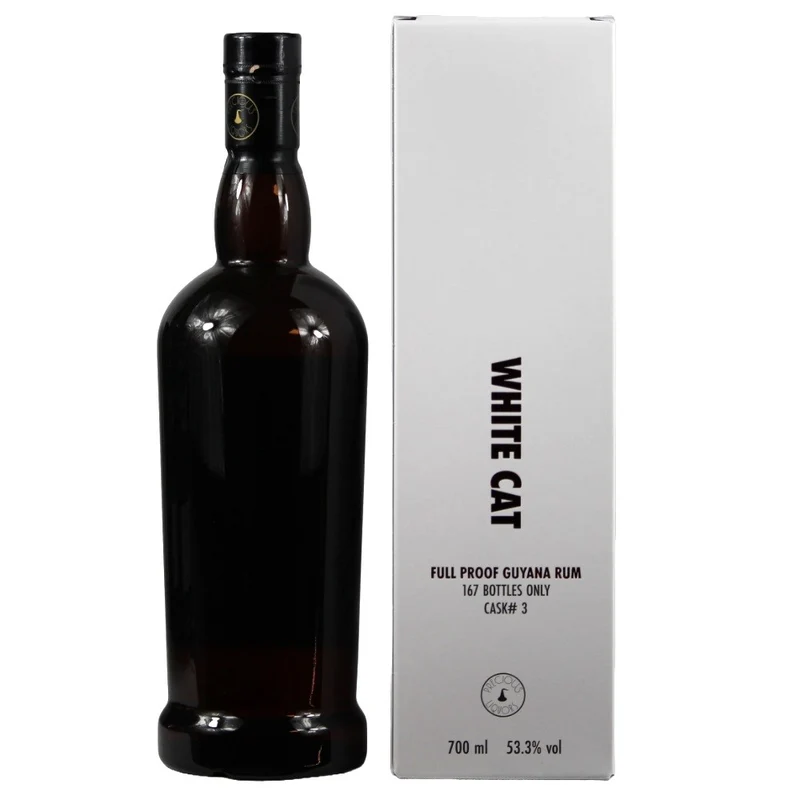 Diamond Distillery 27 Jahre White Cat Guyana Rum Cask #3 53,3% 0,7l