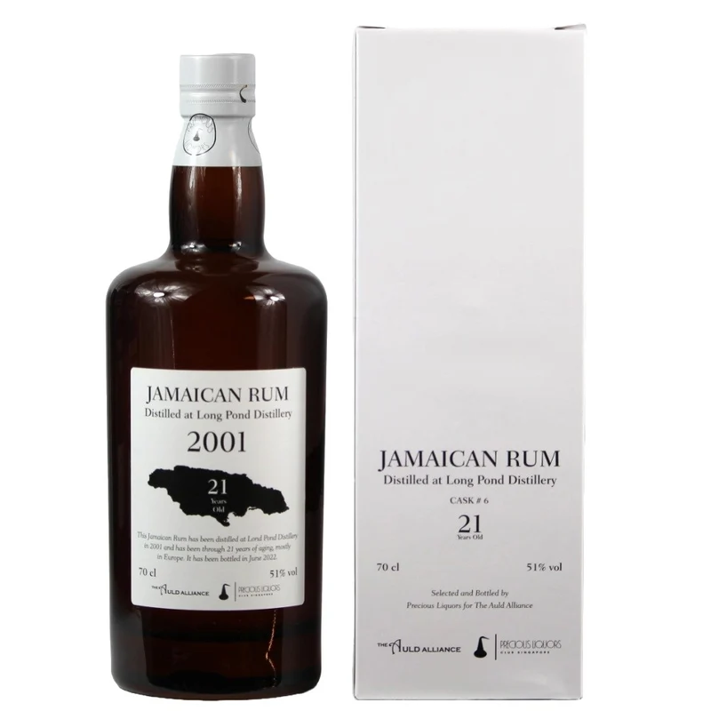 Long Pond 21 Jahre Jamaica Rum Cask #6 51% 0,7l