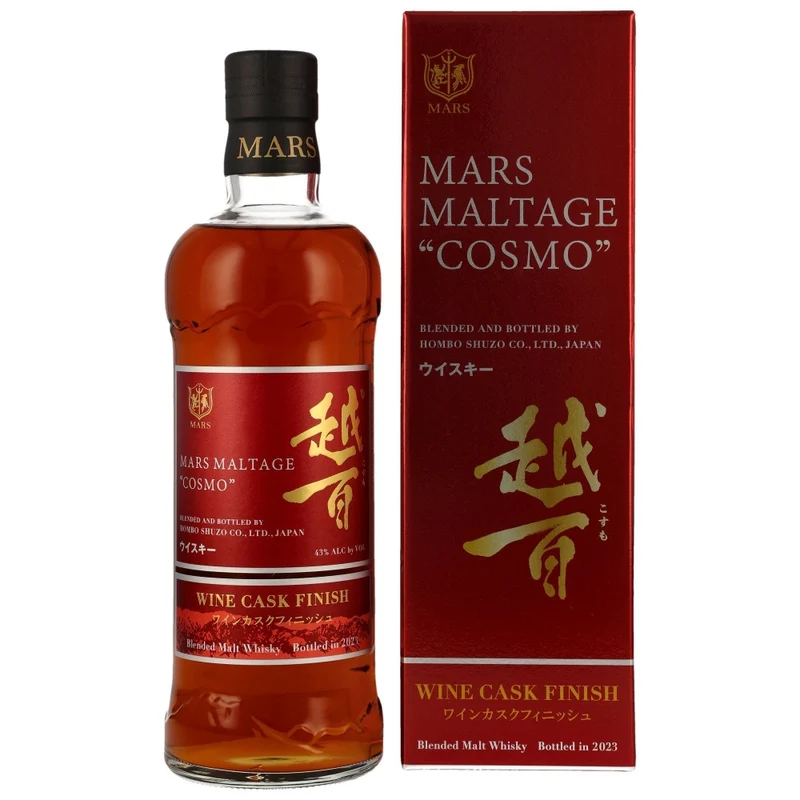 Mars Maltage Cosmo Blended Malt Wine Cask Finish 43% 0,7l
