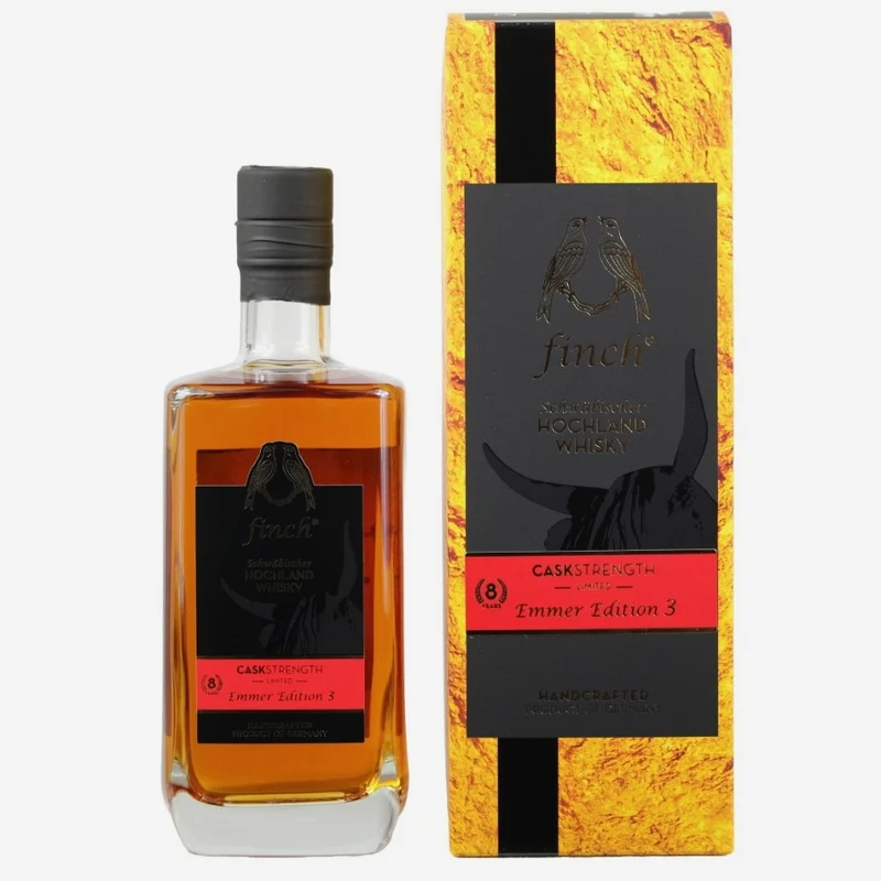 Finch 8 Jahre Cask Strength Emmer Edtion 3 54,6% 0,5l