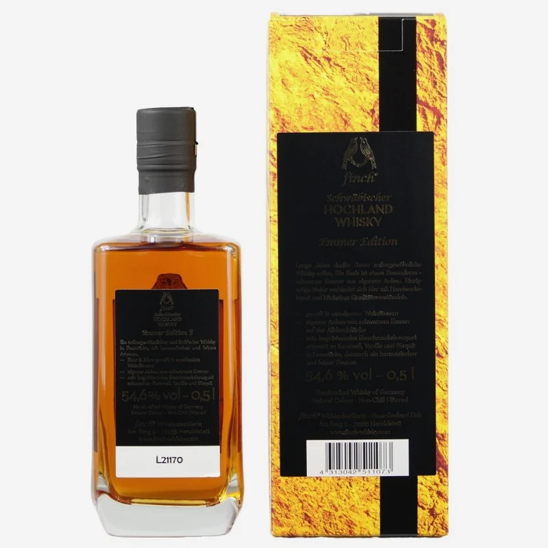 Finch 8 Jahre Cask Strength Emmer Edtion 3 54,6% 0,5l