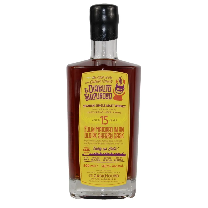 Liber El Diablito Sulfuroso 15 Jahre Cask #71 58,7% 0,5l