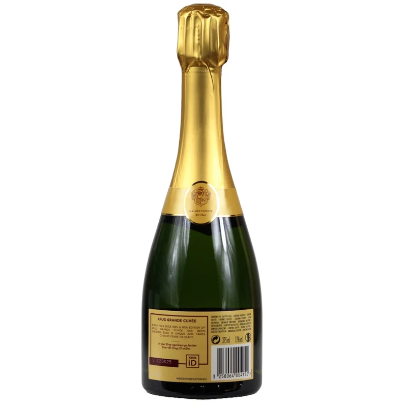 Krug Champagne Grande Cuvee 12,5% 0,375l