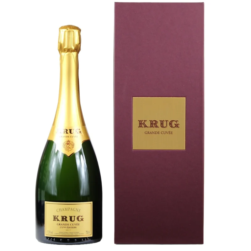 Krug Champagne Grande Cuvee 171 eme Edition 12,5% 0,75l mit Box