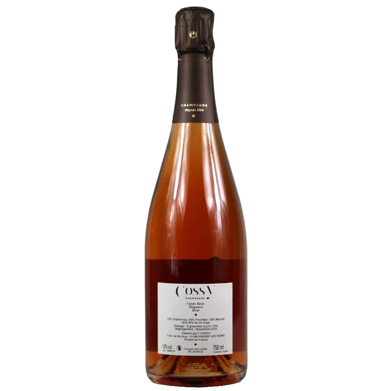 Cossy Champagne Cuvee Rose Elegance 12% 0,75l