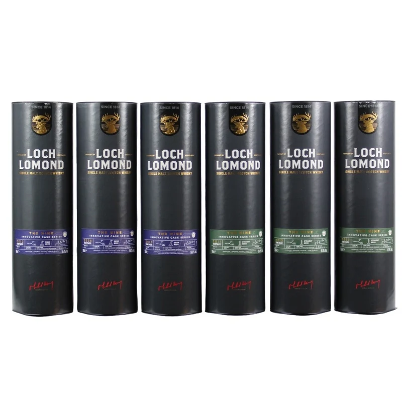 Loch Lomond The Nine Innovative Cask Series 1-6 ~56,8% 6x0,7l