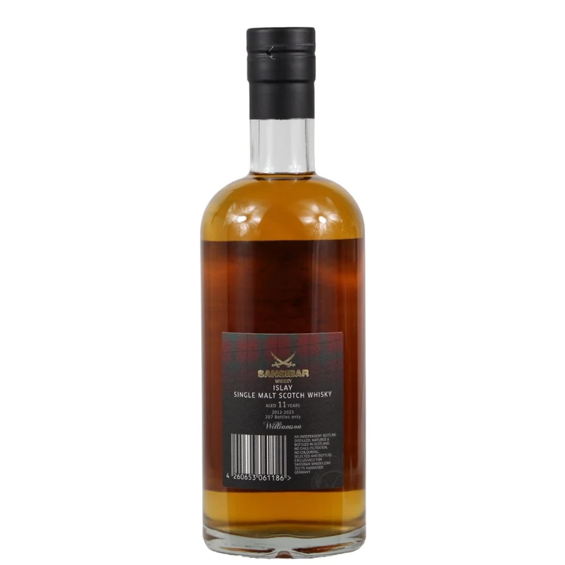 Williamson 11 Jahre Islay Single Malt Sansibar Whisky 53,9% 0,7l