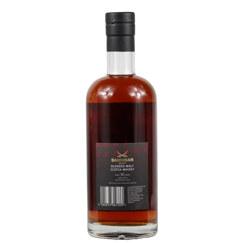 Secret Speyside 30 Jahre Blended Malt Sansibar Whisky 46,6% 0,7l