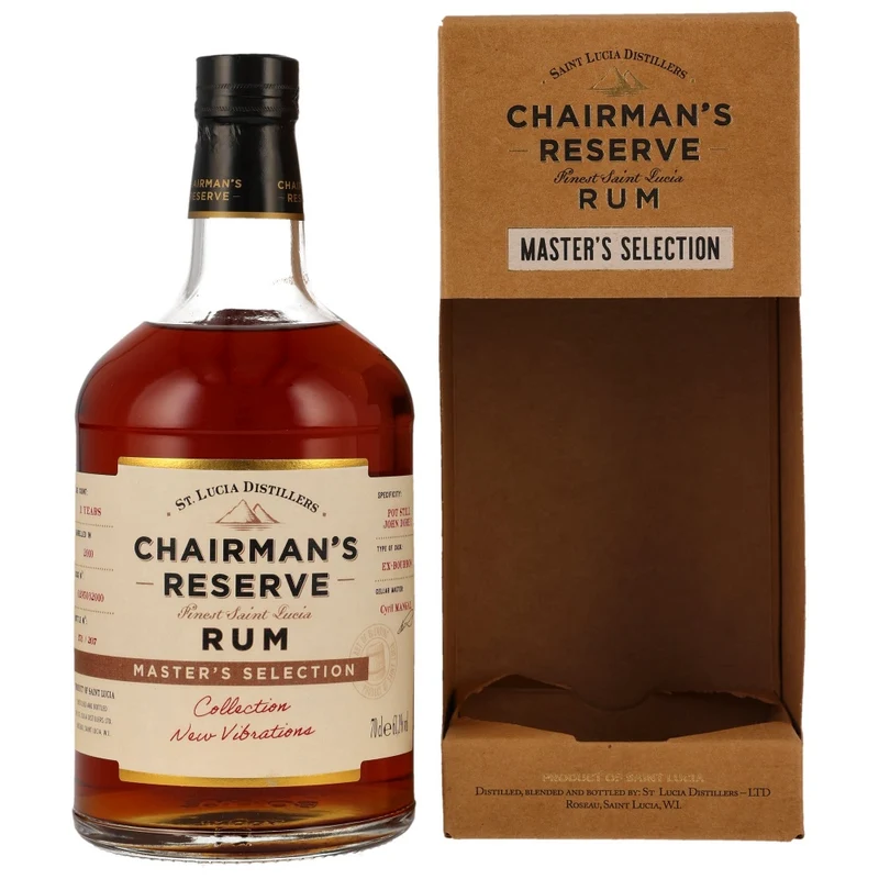 Chairman's Reserve Rum 11 Jahre New Vibrations Cask #0295032010 61,1% 0,7l