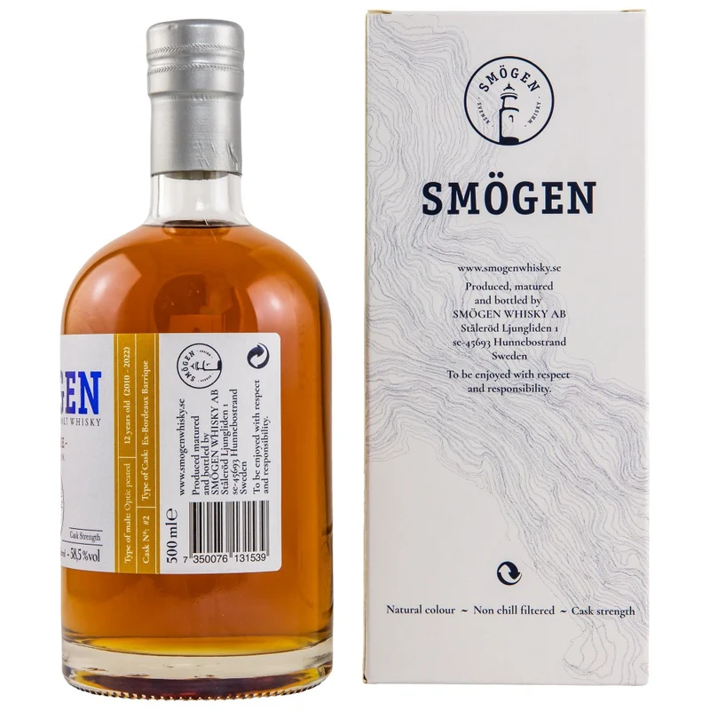 Smögen Jubilee 12 Jahre Cask #2 58,5% 0,5l