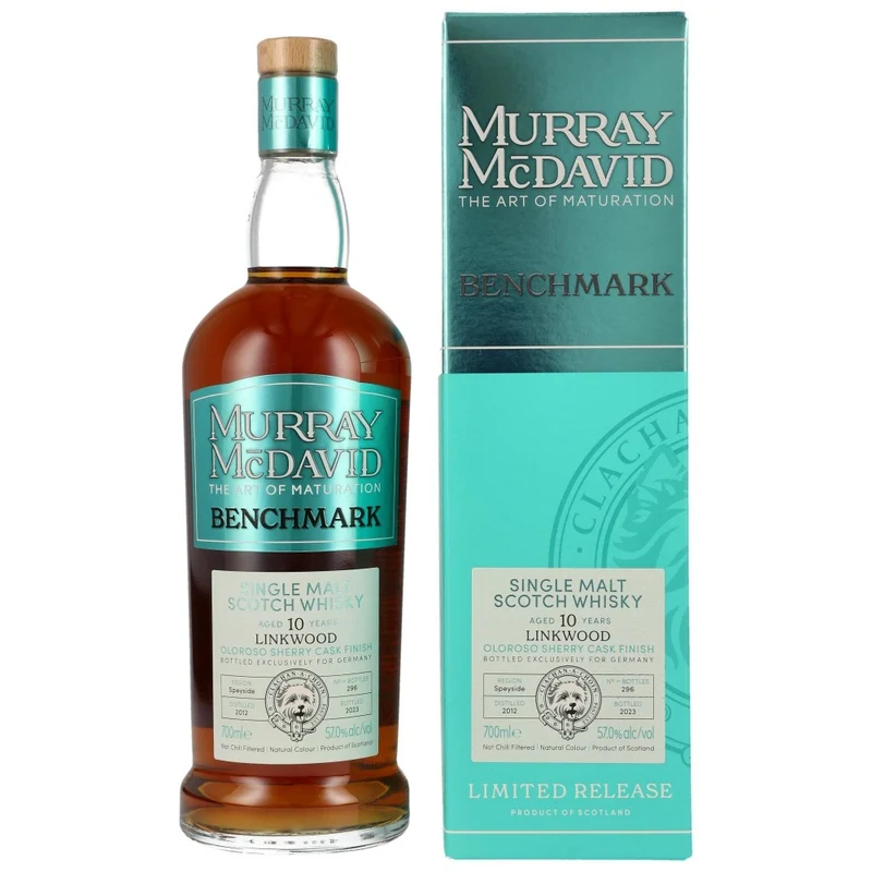 Linkwood 10 Jahre Murray McDavid Oloroso Sherry Cask #313778 57% 0,7