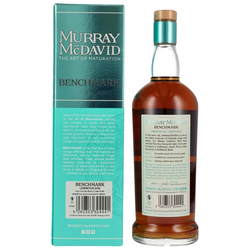 Linkwood 10 Jahre Murray McDavid Oloroso Sherry Cask #313778 57% 0,7