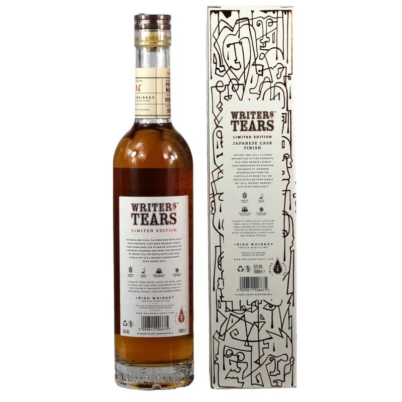 Writers Tears Japanese Cask Finish 55% 0,7l