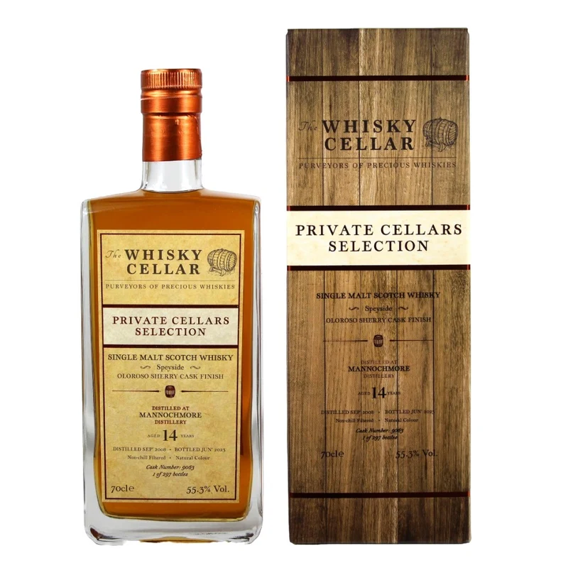 Mannochmore 14 Jahre Private Cellars Selection Cask #9063 55,3% 0,7l