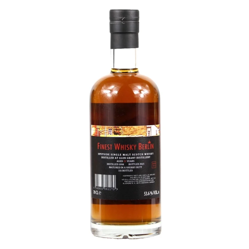 Glen Grant 25 Jahre 1998/2023 Finest Whisky Berlin 53,6% 0,7l