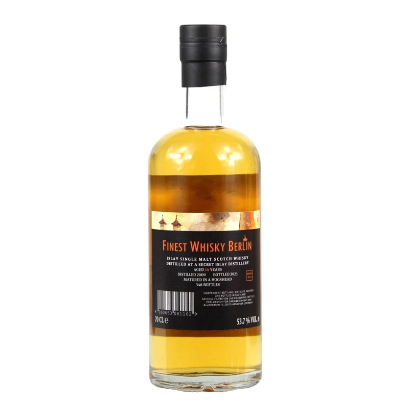Secret Islay 14 Jahre 2009/2023 Finest Whisky Berlin 53,7% 0,7l