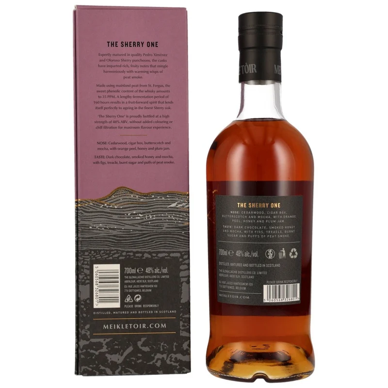 Meikle Tòir The Sherry One Peated 35 ppm 48% 0,7l
