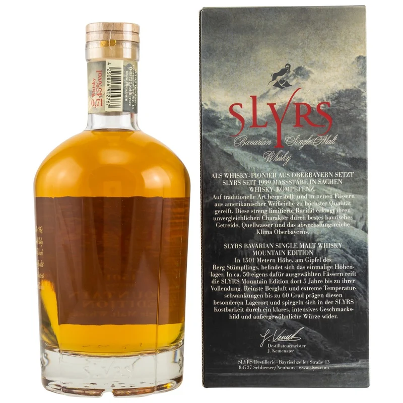 Slyrs Mountain Edition 45% 0,7l