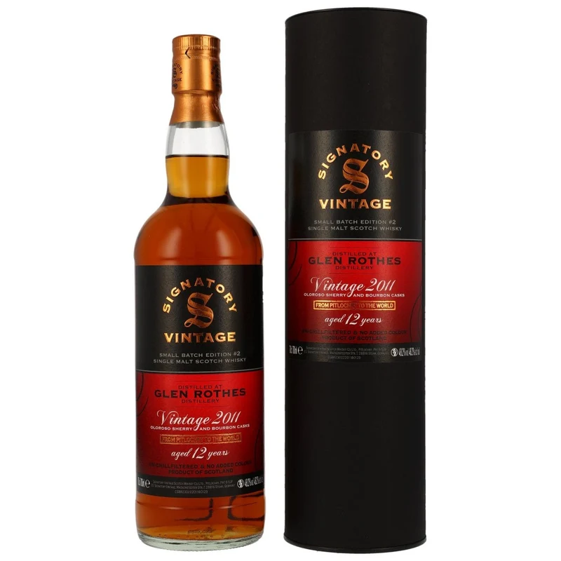 Glenrothes 2011/2023 Signatory Small Batch Edtion #2 48,2% 0,7l