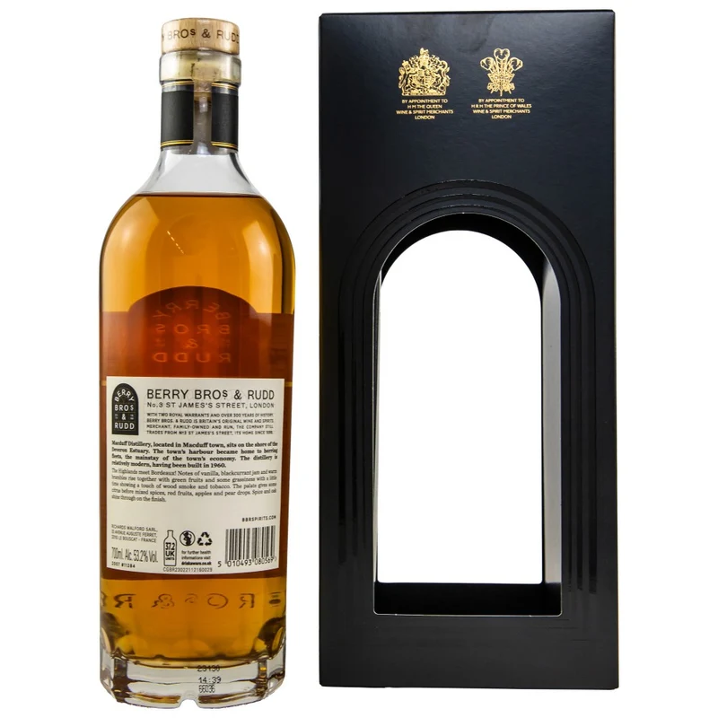 Macduff 2007/2023 Pomerol Finish Berry Bros & Rudd Cask #11284 53,2% 0,7l