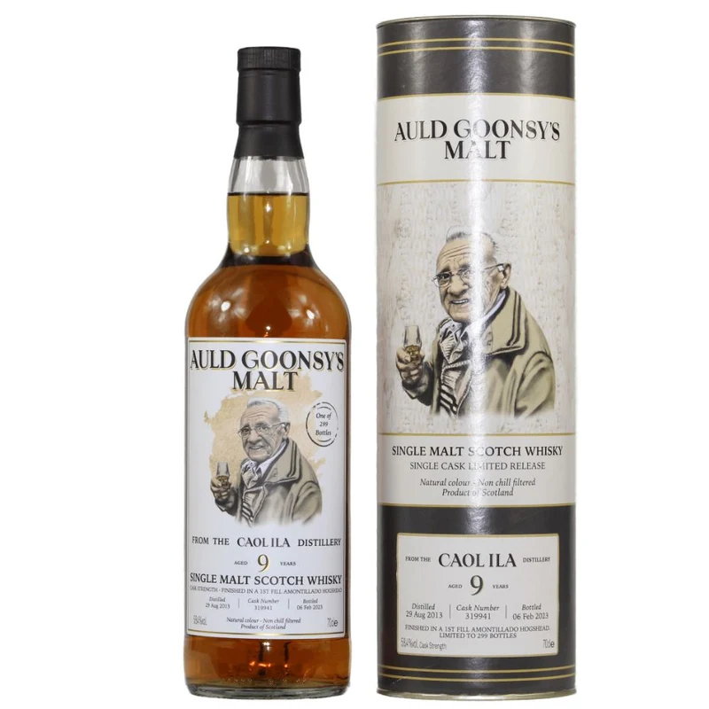 Caol Ila 9 Jahre Auld Goonsy's Malt Cask #319941 58,4% 0,7l