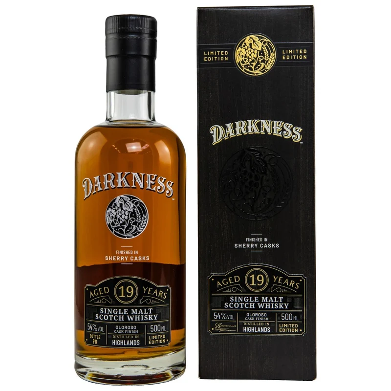 Highland Single Malt 19 Jahre Darkness Oloroso Cask 54% 0,5l