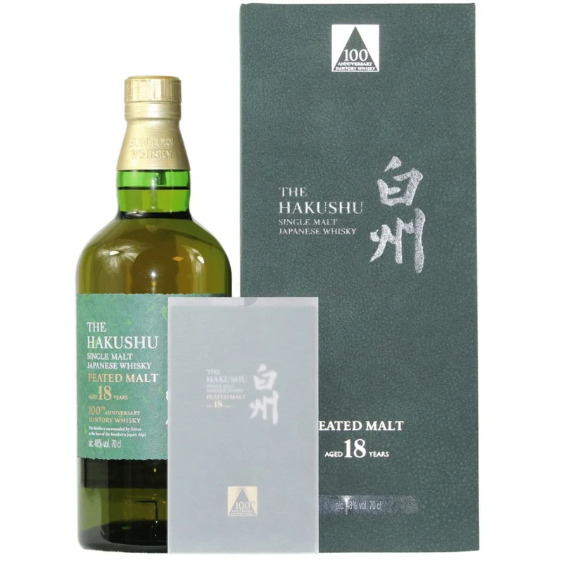 Hakushu 18 Jahre Peated 100th Anniversary 48% 0,7l