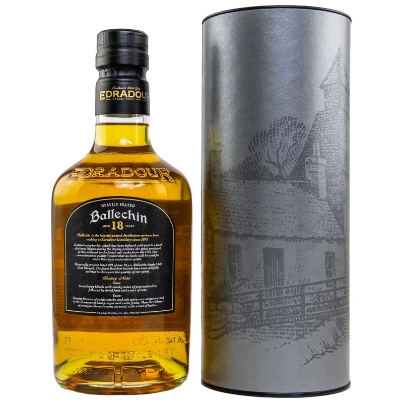 Ballechin 18 Jahre Cask Strength Batch 1 50,9% 0,7l