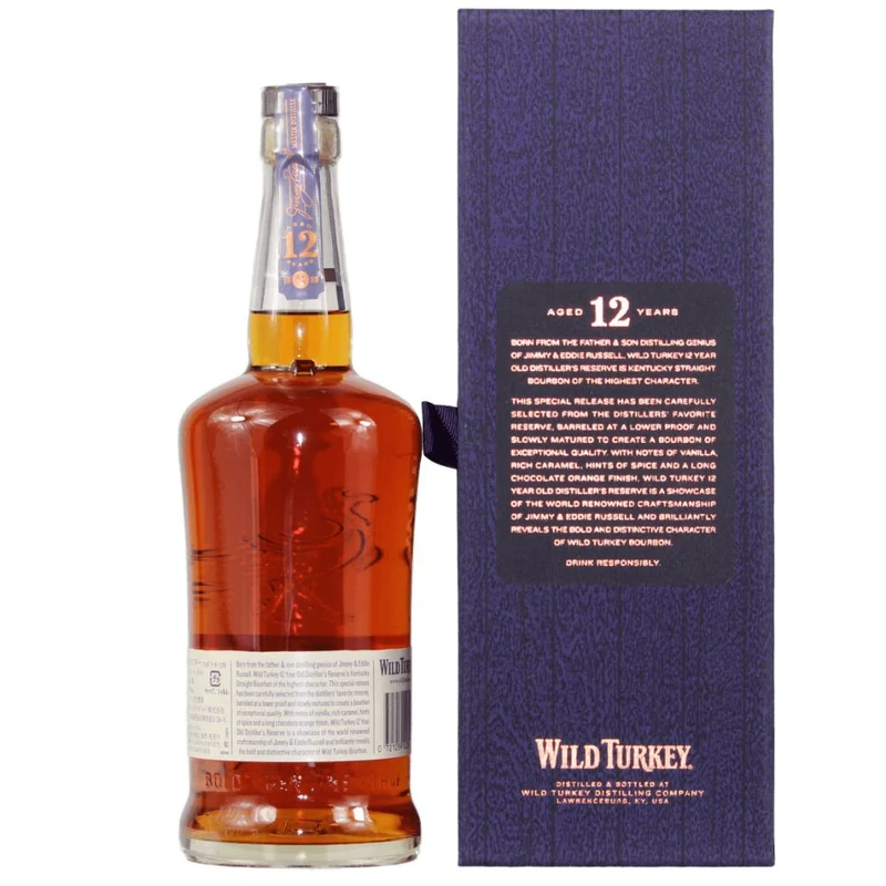 Wild Turkey 12 Jahre New American Oak Japan Exclusive 50,5% 0,7l