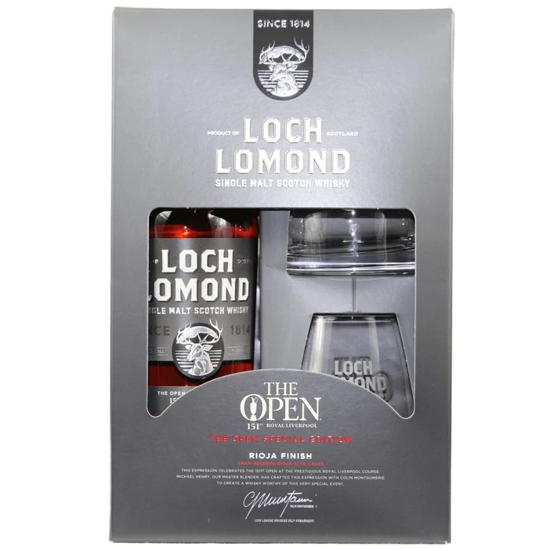 Loch Lomond Rioja Finish Special Edition 2023 46% 0,7l + 2 Gläser