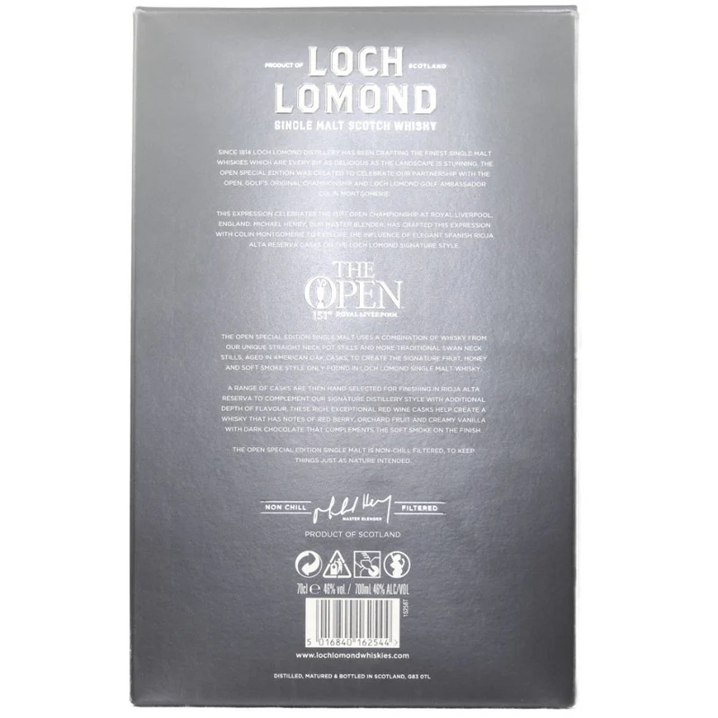 Loch Lomond Rioja Finish Special Edition 2023 46% 0,7l + 2 Gläser