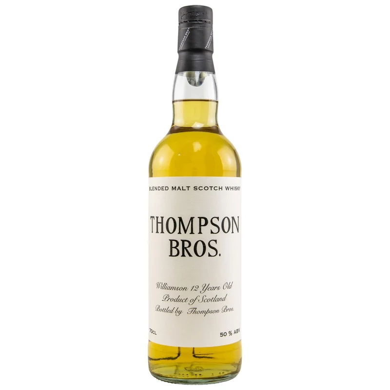 Williamson 12 Jahre Blended Malt Whisky Thompson Bros 50% 0,7l