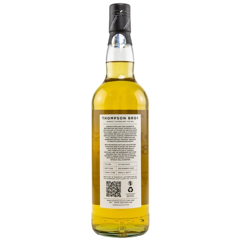 Williamson 12 Jahre Blended Malt Whisky Thompson Bros 50% 0,7l