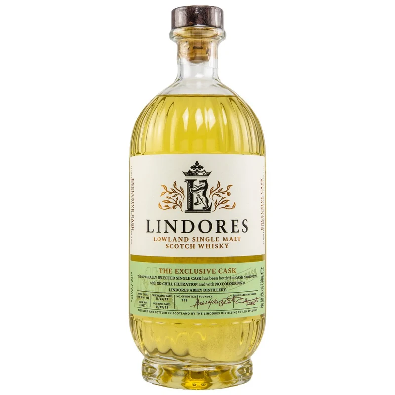 Lindores Abbey 2019/2023 The Exclusive Cask Rum Peat #190377 59,4% 0,7l