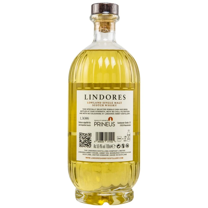 Lindores Abbey 2019/2023 The Exclusive Cask Rum Peat #190377 59,4% 0,7l