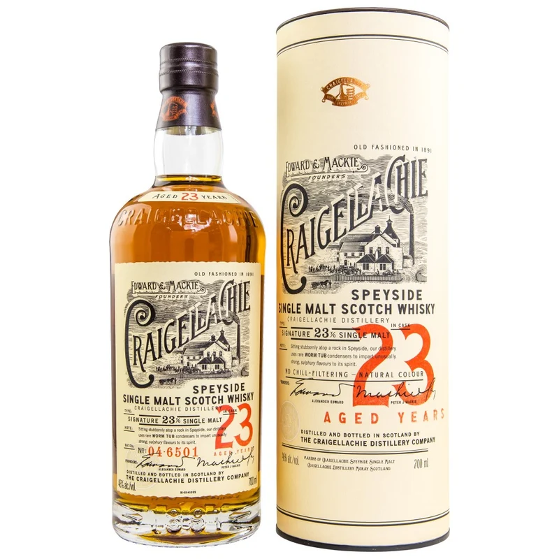 Craigellachie 23 Jahre 46% 0,7l