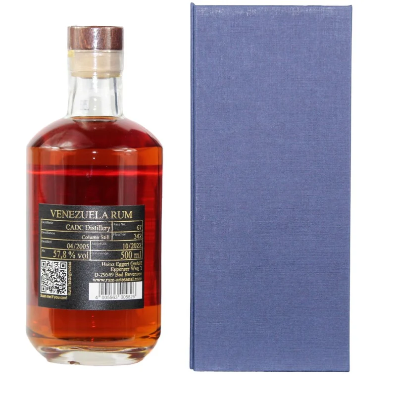 RA CADC Venezuela Rum 17 Jahre Cask #67 57,8% 0,5l