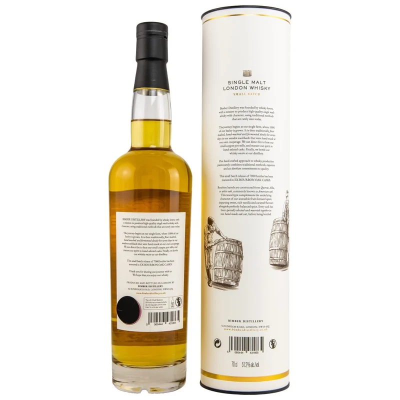 Bimber Ex-Bourbon Small Batch #4 51,2% 0,7l