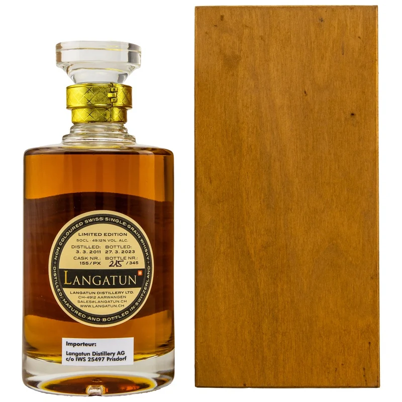 Langatun 12 Jahre Vintage Reserve 2011/2023 Cask #155 49,12% 0,5l