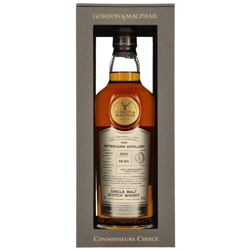 Fettercairn 15 Jahre 2007/2023 Gordon & MacPhail Cask #18605403 58,9% 0,7l