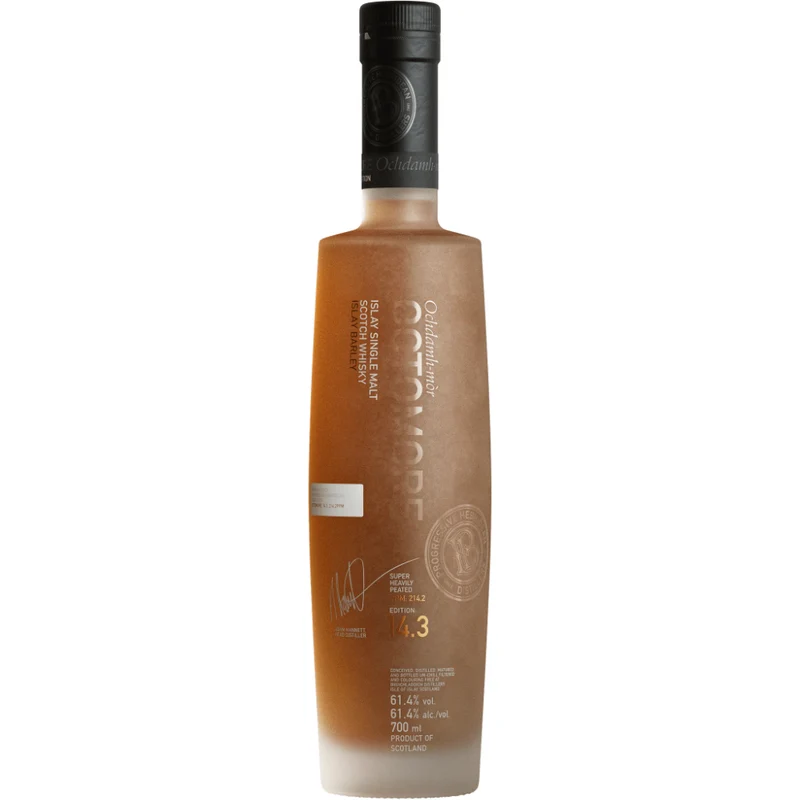 Octomore 14.3 Super Heavily Peated 214.2 ppm 61,4% 0,7l
